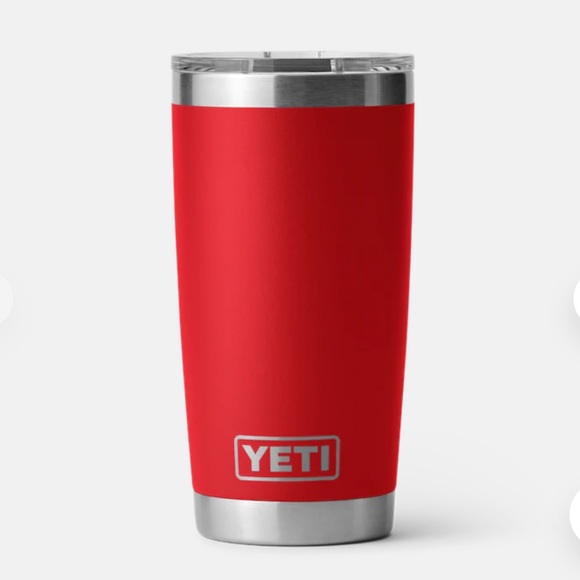 NWT YETI 🧊 20oz Tumbler RESCUE RED & 3 pack magslider replacement accessory - Picture 3 of 10